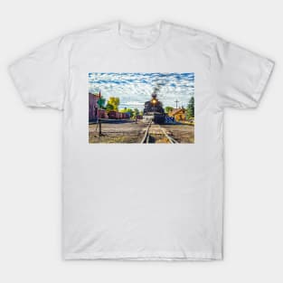 Cumbres and Toltec Narrow Gauge Railroad Chama New Mexico Yard T-Shirt